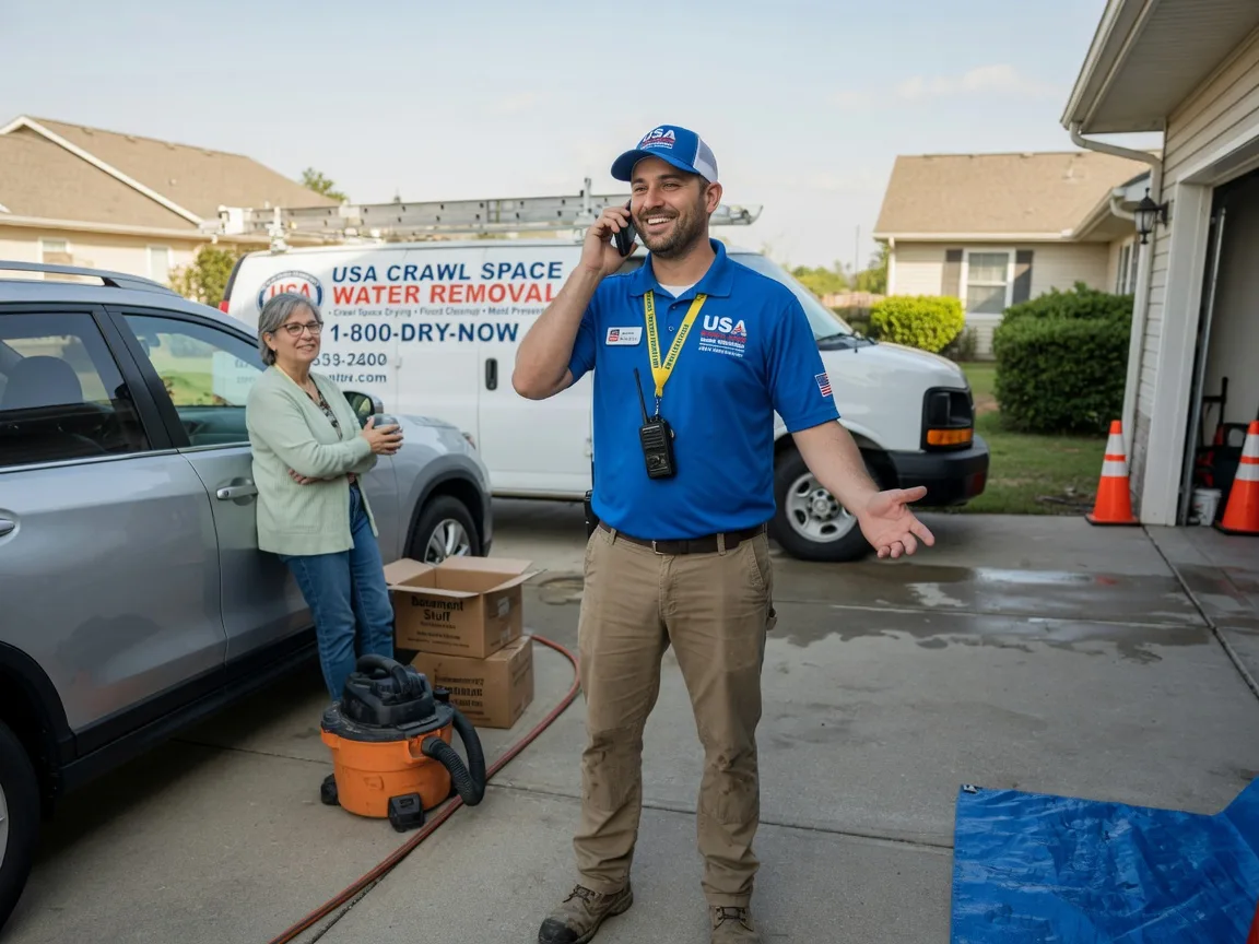 Crawl Space Water Removal Elmer, OK FAQs